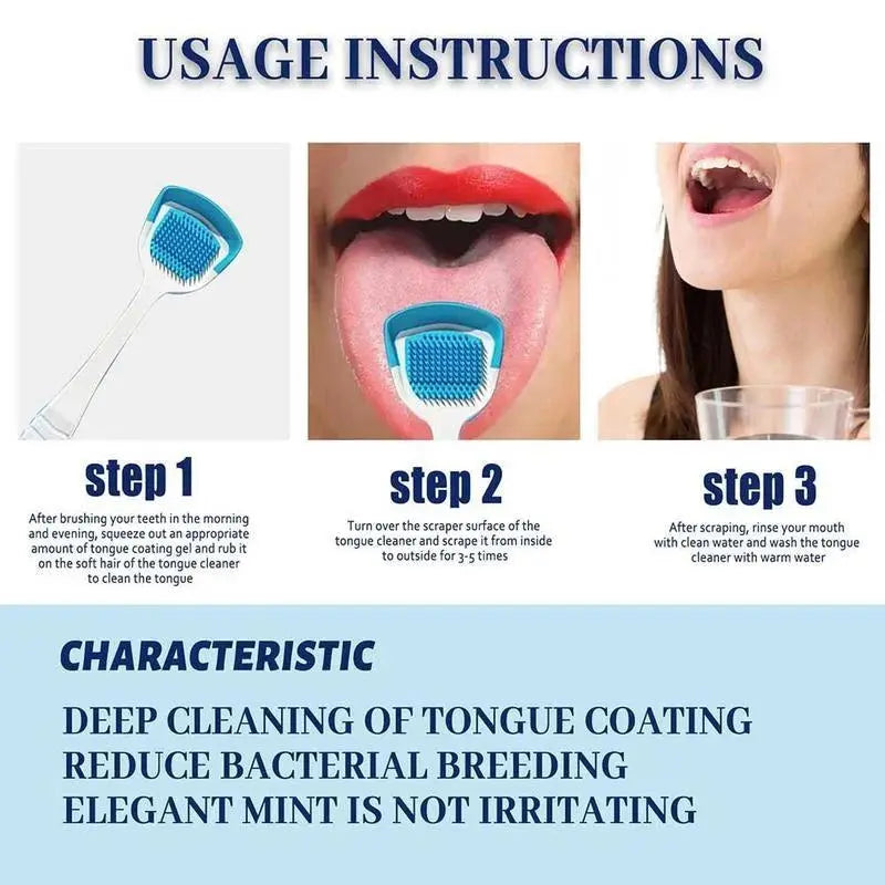 EELHOE Tongue Cleansing Gel Fight Bad Breath Special for Tongue