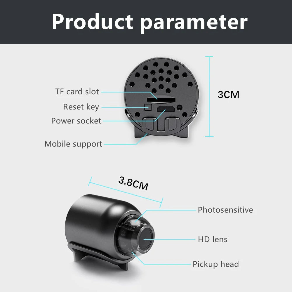 Mini Wireless Camera 1080P HD YT