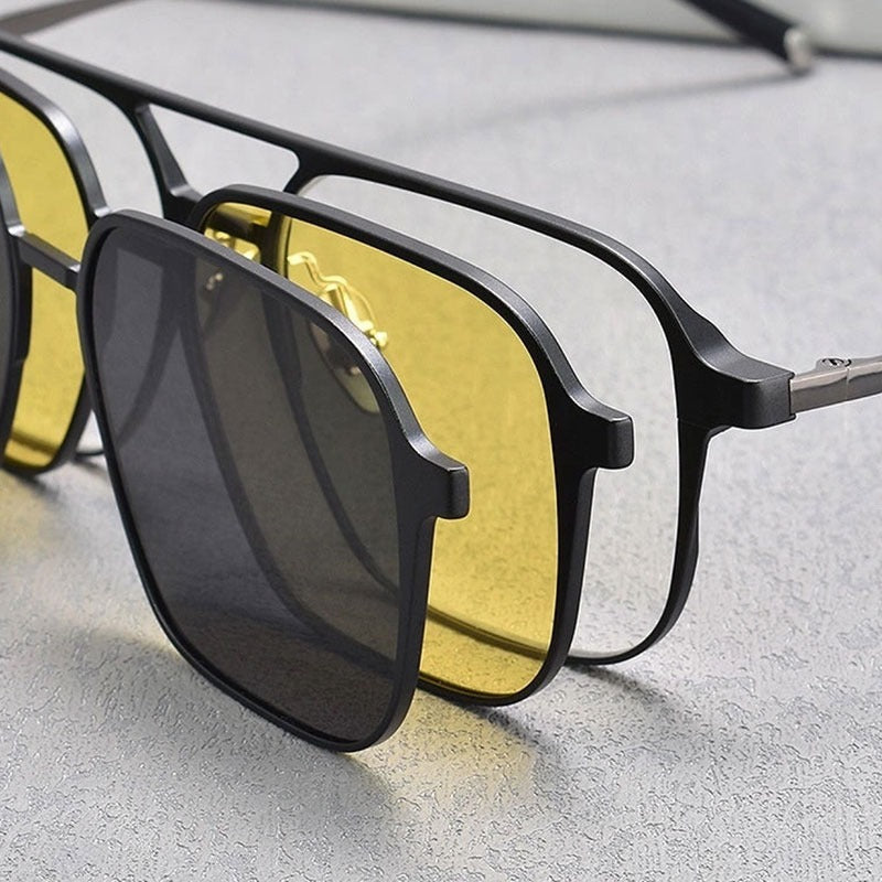 3-in-1 Polarized Magnetic Sunglasses