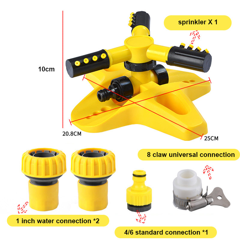 360° Adjustable Auto Irrigation Sprinkler YT