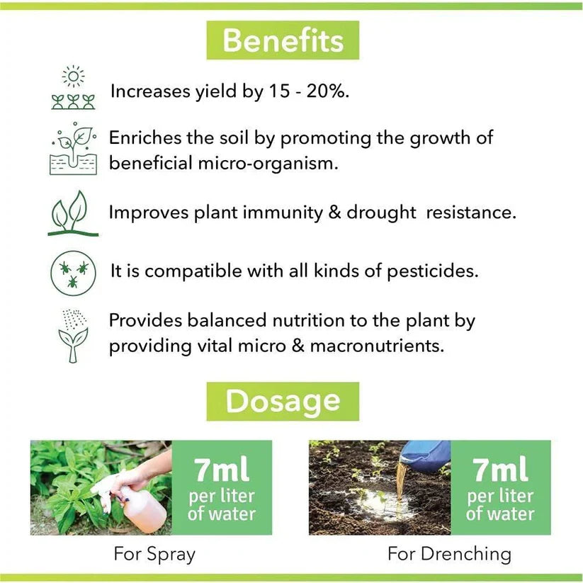 Organic Plant Boost Liquid Biofertilizer