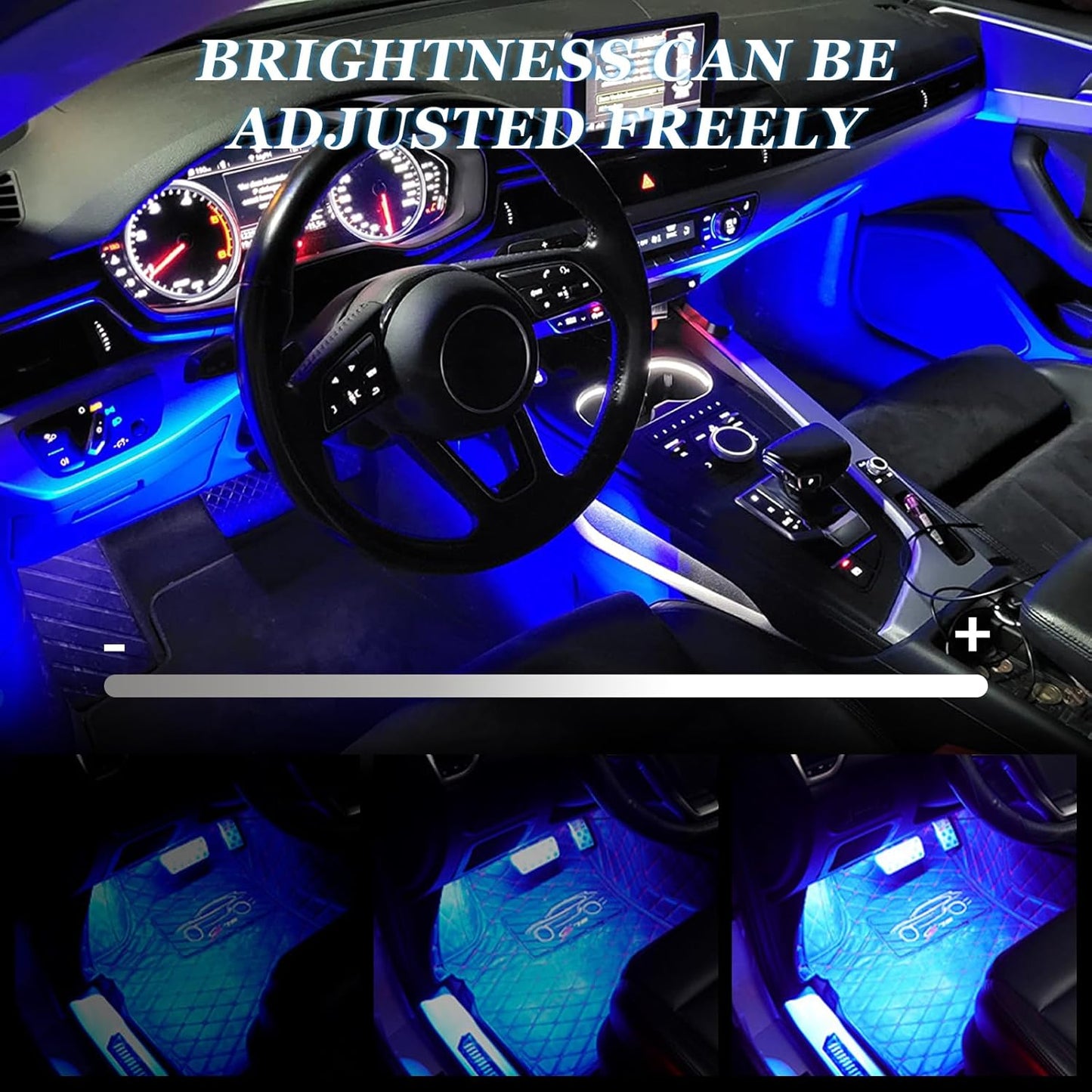 Colors Car Interior Strip Light (2 Meters)