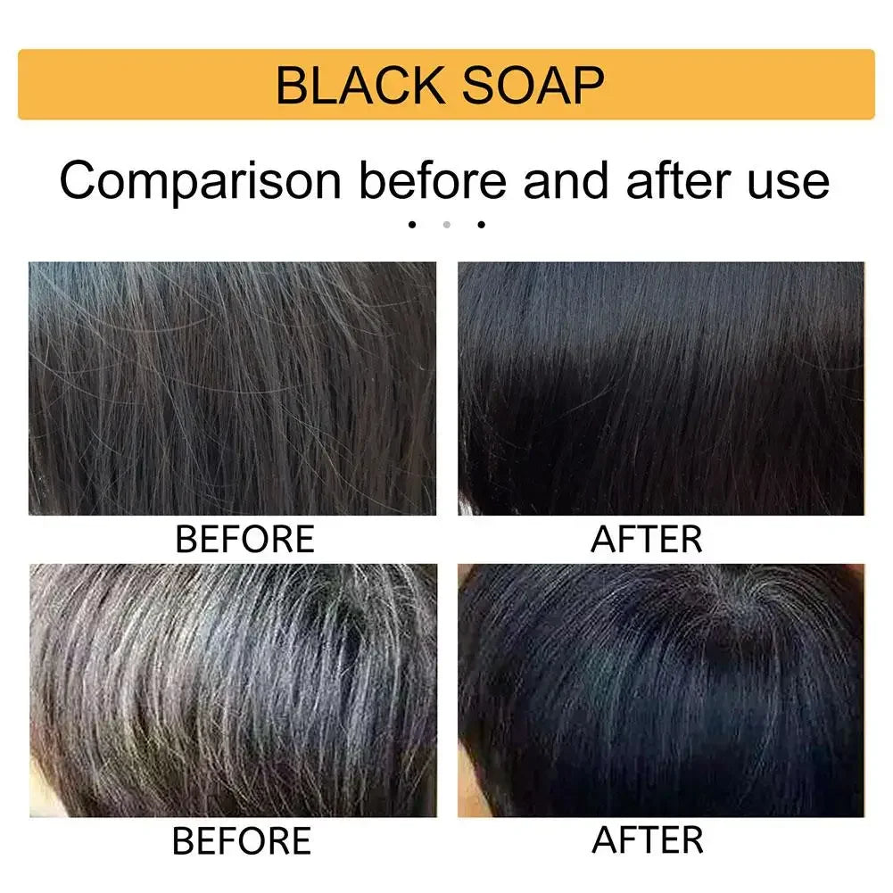 Hair Darkening Soap Shampoo NYT