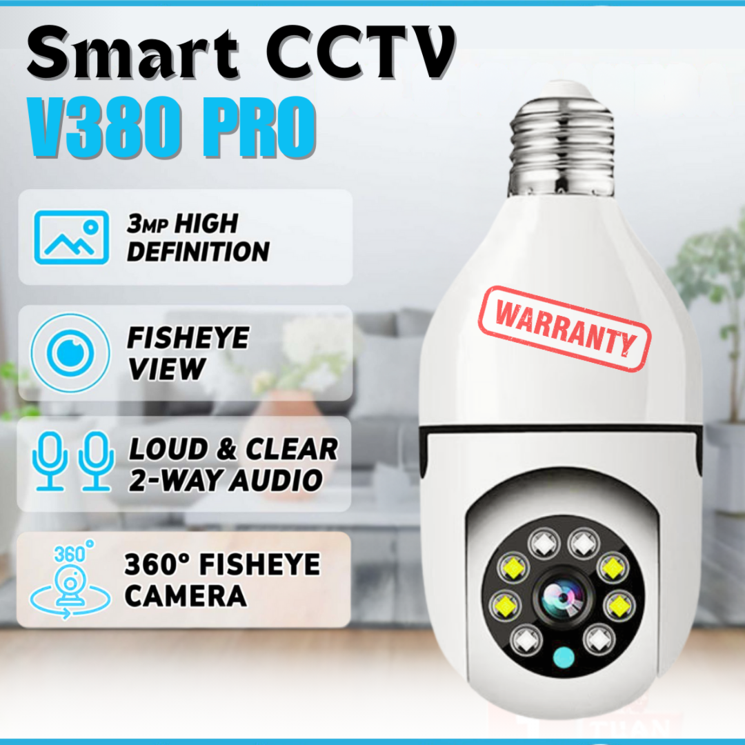 1080P WiFi Bulb Surveillance Camera 360 (Old)