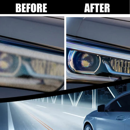 Car Headlight Scratch Repair & Restore Fluid