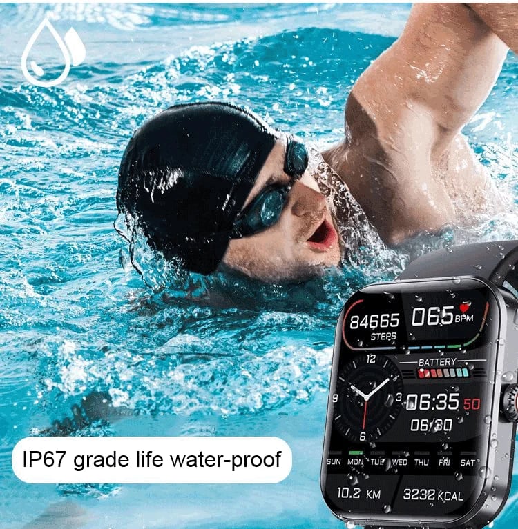 Smartwatch with multiple health monitoring