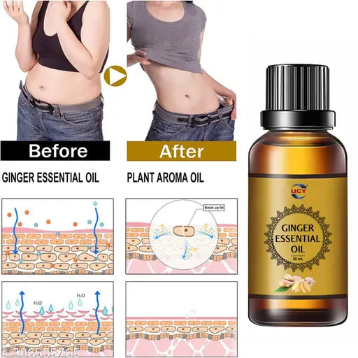 Natural Belly Drainage Ginger Oil PP2