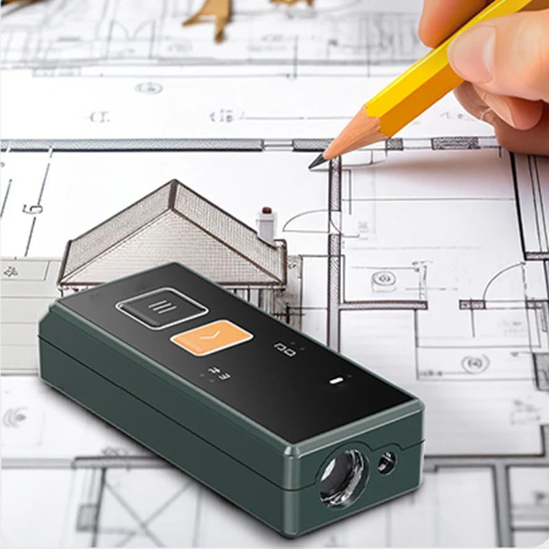 Mini Handlaser Entfernungsmesser Set